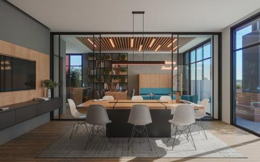 Square House 2 quartos 40m²