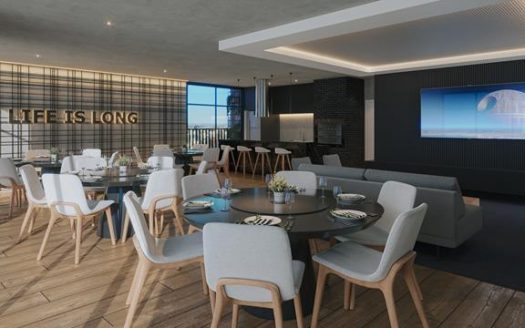 Square House 2 quartos 40m²