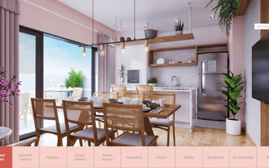 Bloom Urban Habitat 2 Quartos 56m²