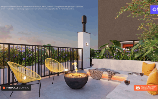 High City 3 Quartos 71m²