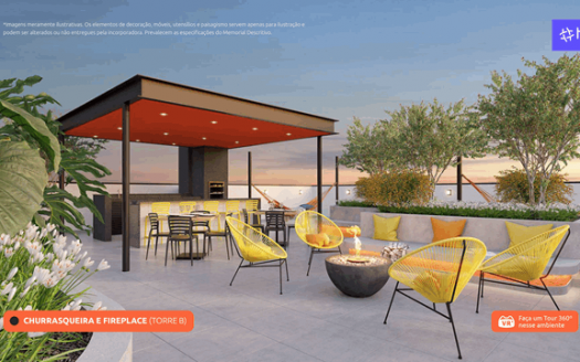 High City 3 Quartos 71m²