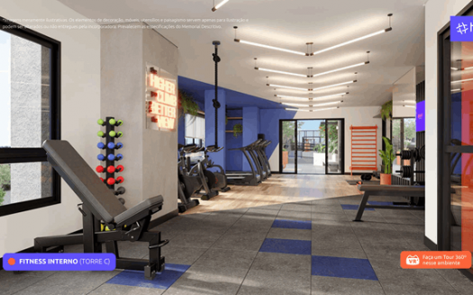 High City 3 Quartos 71m²