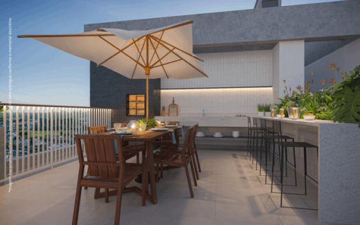 Serra Dourada 3 Quartos 66m²